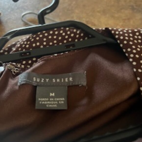 BROWN polka dot cute as heck dress - Picture 2 of 4